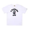 260g Comercio Exterior Transfronterizo Alta Calidad Manga Corta Estampado de Letras Casual Estilo Callejero Unisex Holgada Oversize Camiseta Camisa de Media Manga Moderna