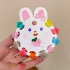 Mini clipe infantil bonito dos desenhos animados princesa hairpin menina quebrado grampo de cabelo doce cor acessórios para o cabelo do bebê