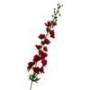 Nova Flor Artificial Inteligente Big Swallow Delphinium Africano Decoração de Casamento Flor Falsa Alta Jacinto Violeta