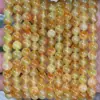Xicui Piedra Natural de Alta Calidad Calcedonia Cuentas Redondas Pulsera DIY Accesorios de Joyería de Goma Componentes Semiacabados al por Mayor