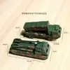 8 Carro Militar Dongfeng Carro de Mísseis Blindado Jeep Modelo de Mesa de Areia Psicológica da Segunda Guerra Mundial Brinquedo de Plástico Fabricantes Atacado