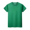 Camiseta 100% Algodão com Logo Personalizado, Gola Redonda Elegante de Manga Curta para Trabalho, Camisas Culturais para Publicidade em Grupo, Roupas de Trabalho, Bordado e Estampagem