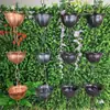 Cadena de lluvia de patio, campana de lluvia para drenaje de aleros, campana de lluvia para exteriores, cadena de lluvia de estilo japonés, cadena guía de agua de templo, sistema guía de agua para villa