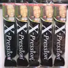Peruca Xpression Colorida de Tranças Grandes Fibra Química Tranças Grandes Peruca de Dreadlock Preto Africano