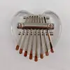 Mini Kalimba Popular Transfronteriza Piano de Pulgar 8 Notas Llavero de Celebridad de Internet Piano de Dedo Suministro Directo de Fábrica