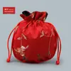 10Yjgz Saquinho Bordado com Cordão de Frutas Arredondadas Bolsa para Joias Bolsa para Brinquedos Bolsa de Noz Bolsa para Contas Budistas Leidezhu