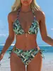 Bikini Sexy de Dos Piezas Transfronterizo Europeo y Americano Nuevo de Verano 2027 Traje de Baño de Moda para Mujer Ropa de Baño para Vacaciones en la Playa Mujer