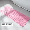 Alfombrilla antideslizante para baño, alfombrilla de ventosa de PVC para bañera de baño, masaje de pies, diseño hueco para drenaje, previene caídas