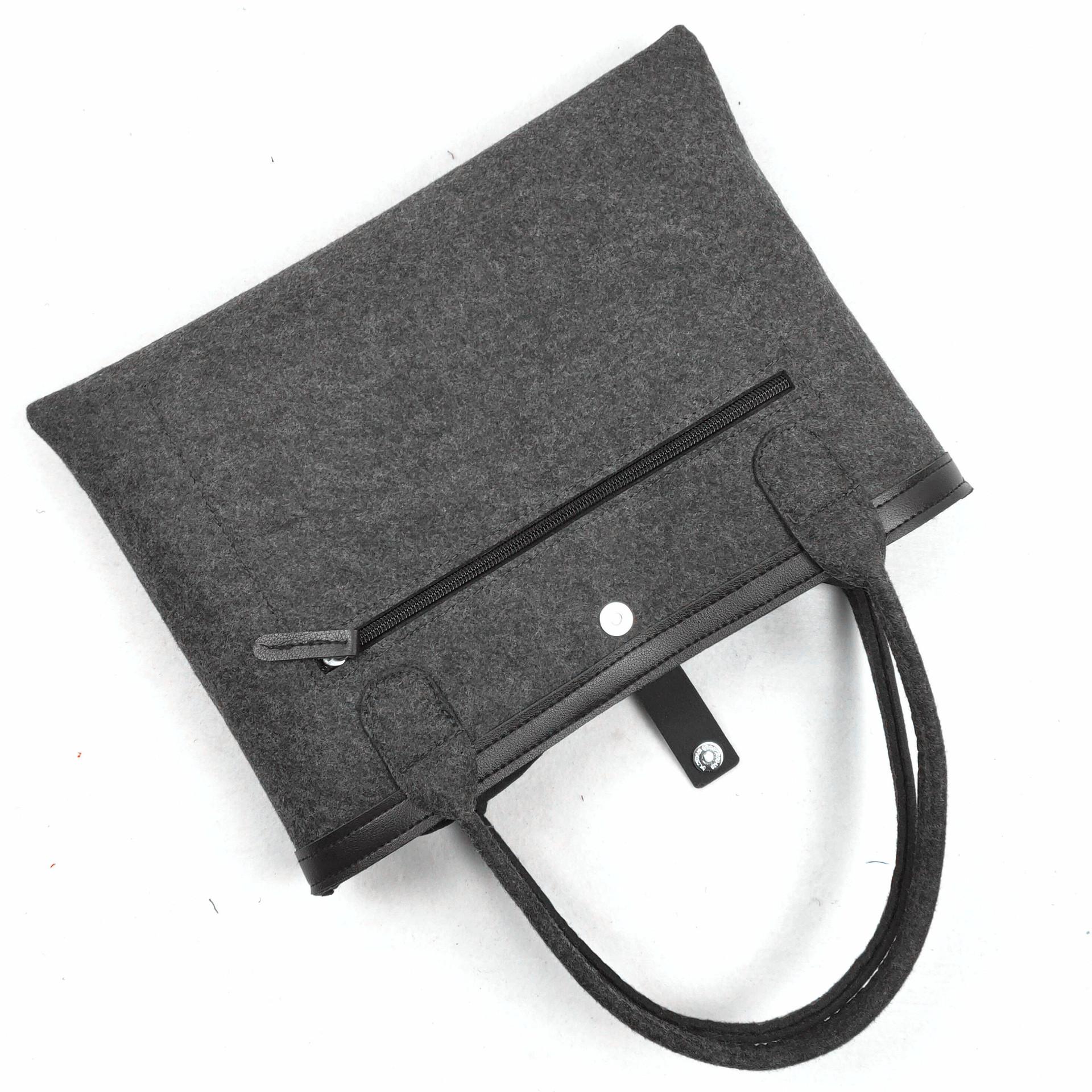 毛毡手提电脑包