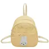 Outono 2026 Estilo Coreano Tendência Padrão de Estrela Mochila Fashionável Simples Fofa Coelho Pequeno Doce Alta Qualidade Mochila para Mulheres