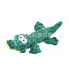 2024 Novo Crocodilo Verde Escuro da Amazon Pet Dog Toy Voz Educativa Estranha Chamada Cabelo Dourado Auto-Aliviante