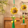 El Colgante de Girasol para el Festival del Bote del Dragón Ganó el Primer Premio en la Categoría de Bolsita Aromática, un Regalo Inspirador para los Exámenes de Ingreso a la Escuela Secundaria y la Universidad, y un Accesorio Decorativo para Bolsas de Regalo