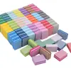 Herramientas para Uñas, Lima de Uñas, Pulidor de Uñas, Esponja de Eva, Bloque Pulidor de Tres Caras, Bloque Tofu, Personalización de Fábrica