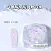 Celebridade da Internet Cristais de Sal Marinho Sete Cores Pó de Diamante Glitter para Unhas Atacado Amarelo Sonhador Rosa Branco Série de Cores de Alta Energia Pó de Açúcar