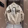 Uniforme de Béisbol Estilo Americano de Moda 2025 para Hombre Primavera y Otoño Nueva Tendencia Moda Casual Chaqueta Chaqueta Ropa para Hombre
