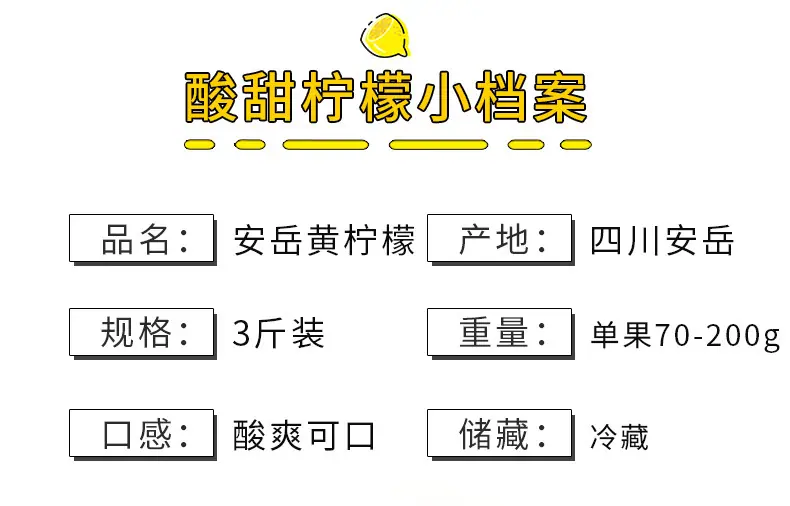 安岳黄柠檬新果上市详情图2
