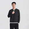 También disponible: Colección Otoño 2026, sudadera de dos piezas con textura y cuello en V para hombre, corte holgado, hombros caídos, top sencillo de meter
