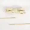 Cordones Kurokin Redondos de Algodón Puro Encauchutados 0.3cm Profesionales Altos y Bajos Adaptables para Exteriores Zapatos de Cuero Botas Martin