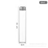 Botella Pequeña de Vidrio Transparente de 30 mm al por Mayor Botella Tubo Sellada con Tapa Sub-Botella para Cápsulas Medicinales en Polvo Botella para Té Aromático Polvo Seco