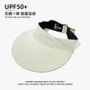 UPF50 Chapéu Protetor Solar Vazio Top Feminino Verão Ciclismo Proteção UV UV Sun Hat All-match Grande Eave Folding Sun Hat