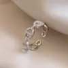 Anillo de Nariz de Cerdo con Zirconia Galvanizado en Oro Real de 14K Anillo de Nicho de Alta Gama Lujo Ligero Joyería Versátil Venta al por Mayor