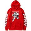 Berserk espada estilo lenda Guts Gus pullover hoodie mais velvet jacket casaco hoodie comércio exterior