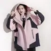 2026 Nueva Chaqueta de Algodón de Invierno Corta para Mujer Estilo Coreano para el Trabajo y el Aire Libre Abrigo de Algodón Holgado Ropa de Abrigo Gruesa de Moda