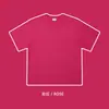 Verano BV verde 310G marca de moda americana camiseta pesada hombres americana Oversize color liso algodón manga corta camiseta al por mayor