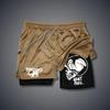 Shorts de Verão para E-commerce Transfronteiriço 2025 Estampa Digital 3D Shorts Casuais Masculinos Respiráveis de Camada Dupla