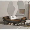 Banqueta de Entrada de Lujo Ligero para Cambiar Zapatos, Banco Largo para Áreas de Descanso de Tiendas, Banco de Pie de Cama Estilo Chino Nuevo para Dormitorio, Banco Sofá para Vestidor