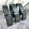Cinto de Couro de Alta Qualidade Masculino Cinto Masculino de Couro Sintético com Fivela Automática Simples de Negócios Corrente de Cintura Macia para Homens Cós
