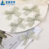 En stock Lazo de cinta de isla de malla DIY Color Cinta hecha a mano Joyería Accesorios para la cabeza Accesorios de ropa