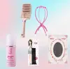 Peluca Larga Lisa Negra para Mujer Cabello Largo Simulación Zhang Yuanying Mismo Tipo Fujiang cos Flequillo Qi Peluca Universal Cubre Cabeza Completa