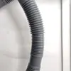 Tubería de drenaje para lavadora con pulsador de cisne engrosado en el codo, con muescas, manguera de alcantarillado corrugada de plástico automático, fabricantes