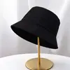 Chapéu de Pescador de Algodão Cor Sólida para Homens e Mulheres, Estilo Coreano, Versátil, Respirável para Primavera/Verão, Proteção Solar, Aba Curta