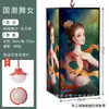 Lanterna Palácio Artesanal Retro Estilo Chinês, Lanterna Impermeável Brilhante Externa de Pele de Ovelha Falsa, Decoração da Tendência Nacional do Festival do Meio Outono para Pendurar na Cena