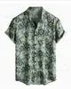 Fábrica de Camisas com Estampa 3D de Comércio Exterior Transfronteiriço Fornecimento Direto Atacado Camisa de Botão de Poliéster Personalizada Fábrica de Origem Havaí