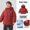 Chaqueta de algodón estilo europeo para niños, abrigo de algodón impermeable para invierno, tallas mediana y grande, ropa para niños, ropa para bebés, ropa de invierno, engrosado