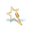 Acessórios para joias DIY mosquetão de parafuso micro-incrustado de cobre puro fivela ajustável para pulseira e colar