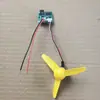 Motor de Aeromodelismo Trifásico Modificado en un Ventilador Portátil sin Escobillas con Velocidad Ajustable de 6 Velocidades y Aspas de Ventilador Eléctricas de Dron Recargables