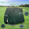Suministro Venta Caliente Transfronteriza Cubierta para Carrito de Golf Verde Tela Oxford 210D Golfcarcover