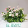 Arranjos de Flores Artificiais para Exibições no Chão, Vitrines de Shoppings, Decorações de Casamentos e Eventos, Flores de Mesa e Arte Floral