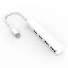 Hub de Expansão para Computador Docking Station Typec Divisor USB Hub de Múltiplas Interfaces para Carro Docking Station