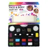 Pode ser aplicado bolha shell pintura terno pintura creme de pintura facial infantil pigmento pigmento pintura corporal pigmento