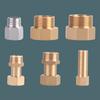 Reductor de junta de cobre puro de 1 pulgada a 4 minutos 6 minutos a 4 minutos hilo exterior accesorios de conversión de diámetro reductor de junta reductora de acero inoxidable