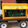 Bomba Autocebante para Aguas Residuales Móvil Tipo Plataforma con Llantas Bomba de Succión Máquina de Succión de Agua de Pozo para Depósito y Riego