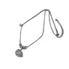 Nuevo Collar con Colgante de Caballo de Perlas Plateadas para Mujer, Sencillo y de Alta Gama, Cadena para Suéter de Lujo Ligero, Accesorio de Estilo Nicho