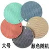 Tapete de Borracha para Isolamento Térmico, Jogo Americano de Mesa de Jantar, Tapete para Panela de Cozinha, Porta-Copo, Porta-Prato, Jogo Americano de Mesa, Jogo Americano Antiderrapante com Design de Colmeia, Fácil de Limpar, Resistente a Altas Temperaturas