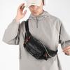Riñonera Transfronteriza para Hombre, Bolso de Hombre, Bolso de Hombro Impermeable de Tela de Nylon a la Moda, Bolso Cruzado, Bolso Deportivo Multifuncional