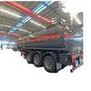 Exportación a Asia Central Semirremolque 30 Metros Cúbicos Cisterna de Petróleo Camión Cisterna para Líquidos 46 Metros Cúbicos Semirremolque de Transporte de Tanques para Mercancías Aceitosas